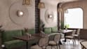 do interior design and render for cafe, restaurant, office, and apartment