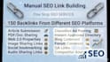 provide all in one manual SEO link building package