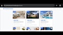 create a professional real estate landing page with admin panel