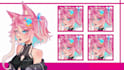 create pngtuber model, chibi anime pngtuber, giftuber character for streaming