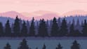 create pixel art background landscape or lofi loop game art
