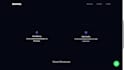 design a cinematic dark mode landing page