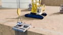 create 3d construction animation pilling deep foundation and eotechical process