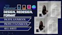 design redesign format lookbook digital lookbook product lookbook sell sheet