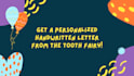 handwrite a cute tooth fairy letter for your child