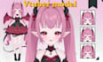 create a custom anime vtuber model ready for live2d rigging