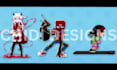 create nsfw pixel art character sprite sheets, anime pixel arts animation npc