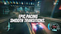 create cinematic action game trailer teaser video for mobile, pc sport games