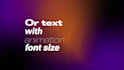 text animation for you