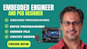 code arduino project, arduino esp32 programming, electronics and pcb design