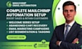 setup mailchimp welcome series abandoned cart email automation email marketing