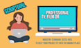 create your professional tv or film sizzle reel
