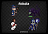 8bit pixel illustration pixel character pixel animation sprite sheet rpg sprite