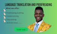 translate all languages and write content