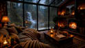 create cozy room raining video for your youtube