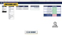send you a project momentum gantt task planner excel template