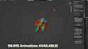 make a 3d custom roblox animation for you