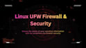 secure and harden your linux server with ufw firewall