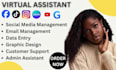 be instagram virtual assistant executive email manager administrative assistant