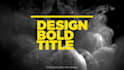 create modern kinetic typography video