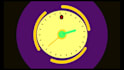 create animated clock countdown timer for  instagram reels
