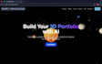 build an impressive 3d web portfolio and interactive landing page