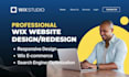 wix studio website, redesign wix website, business website