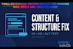 do organic SEO for google top ranking