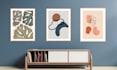 custom canvas wall art, digital prints boho vector illustrations for etsy