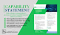 design an effective capability statement within 12hours