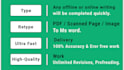 do rapid typing job, PDF to ms word, retype pages