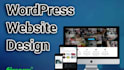 create wordpress website design or blog