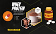 create 3d motion product animation video ads for ebay amazon shopify supplements