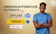setup n8n linkedin automation outreach with skylead taplio