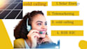 do cold calling and schedule solar appointments, warm leads