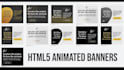 create HTML5 google banners that converts