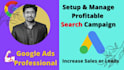 setup and optimize google search ads for maximum ROI