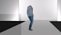 make 3d denim clothes with a wash effect