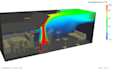 thermal cfd simulation of hvac, electronics, heat sinks and heat exchangers