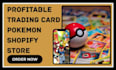 design trading card pokemon tcg gaming mockup game card shopify store website