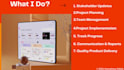 perfectly do project management  for you