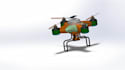 create a hybrid fishing drone
