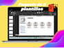 create a professional interactive  template