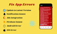 fix bugs in react native and expo app and also update your react native app