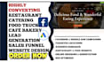 generate restaurant catering café fast food bakery leads and website
