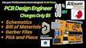 do miniature pcb design, schematic with layout using altium