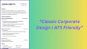 write a professional CV, resume and cover letter
