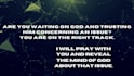 pray and prophecy for you