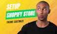 build shopify website and shopify dropshipping store
