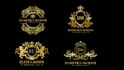 design modern gold luxury logo